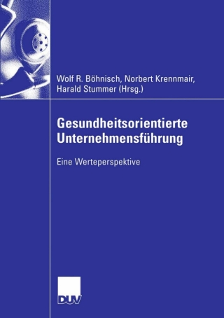 Cover image: Gesundheitsorientierte Unternehmensführung 1st edition 9783835004078