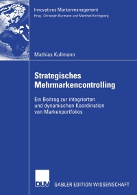 Imagen de portada: Strategisches Mehrmarkencontrolling 9783835004146