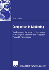 Imagen de portada: Competition in Marketing 9783835004320