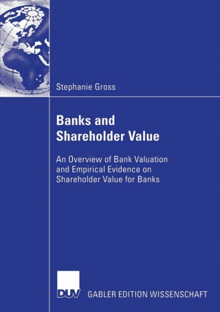 Cover image: Banks and Shareholder Value 9783835004337