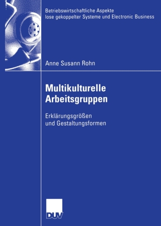 Cover image: Multikulturelle Arbeitsgruppen 9783835004672