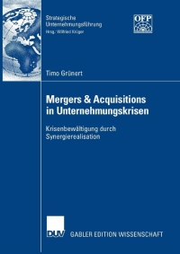 Cover image: Mergers & Acquisitions in Unternehmungskrisen 9783835004740