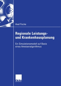 Immagine di copertina: Regionale Leistungs- und Krankenhausplanung 9783835005129