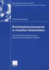 Immagine di copertina: Koordinationsinstrumente in virtuellen Unternehmen 9783835005310