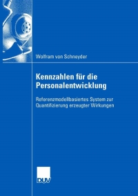 Imagen de portada: Kennzahlen für die Personalentwicklung 9783835005624