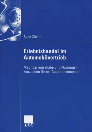 Cover image: Erlebnishandel im Automobilvertrieb 9783835003880