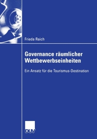 Cover image: Governance räumlicher Wettbewerbseinheiten 9783835005990