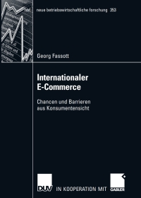 Immagine di copertina: Internationaler E-Commerce 9783835006706