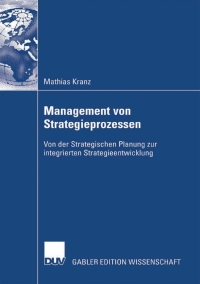 Cover image: Management von Strategieprozessen 9783835006898