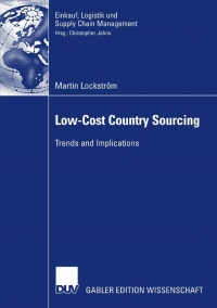 表紙画像: Low-Cost Country Sourcing 9783835006928