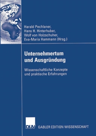 Titelbild: Unternehmertum und Ausgründung 1st edition 9783835007093