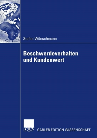 Imagen de portada: Beschwerdeverhalten und Kundenwert 9783835007277