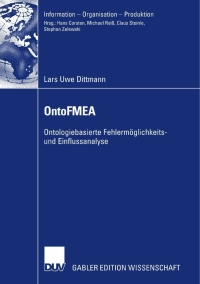 Cover image: OntoFMEA 9783835007499