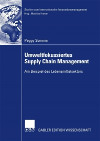 Immagine di copertina: Umweltfokussiertes Supply Chain Management 9783835007697
