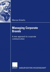 Cover image: Managing Corporate Brands 9783835007819