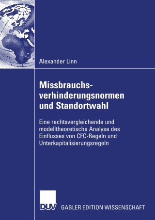 Cover image: Missbrauchsverhinderungsnormen und Standortwahl 9783835007987