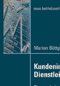 Immagine di copertina: Kundenintegration in den Dienstleistungsprozess 9783835008311