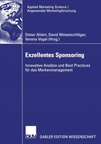 Cover image: Exzellentes Sponsoring 2nd edition 9783835008502