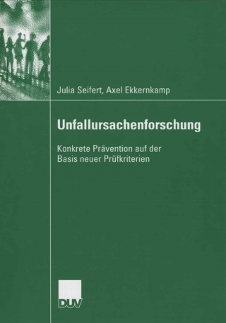 Cover image: Unfallursachenforschung 9783835060258