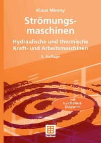 Titelbild: Strömungsmaschinen 5th edition 9783519463177