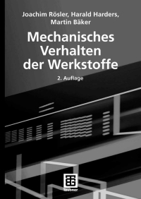 Cover image: Mechanisches Verhalten der Werkstoffe 2nd edition 9783835100084