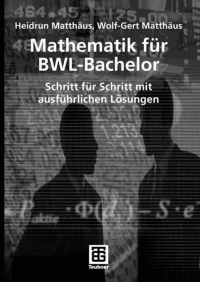 Cover image: Mathematik für BWL-Bachelor 9783835100992