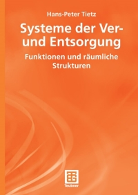 صورة الغلاف: Systeme der Ver- und Entsorgung 9783519004974