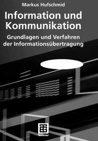 صورة الغلاف: Information und Kommunikation 9783835101227