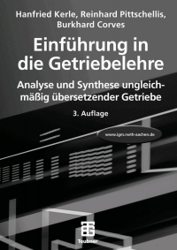 Titelbild: Einführung in die Getriebelehre 3rd edition 9783835100701