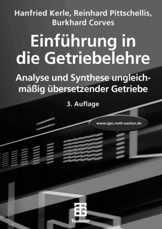 Cover image: Einführung in die Getriebelehre 3rd edition 9783835100701
