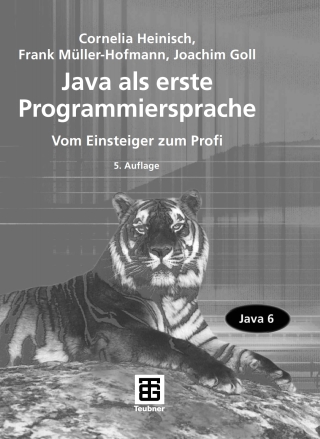 Imagen de portada: Java als erste Programmiersprache 5th edition 9783835101470