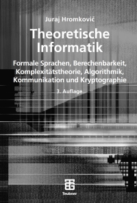表紙画像: Theoretische Informatik 3rd edition 9783835100435