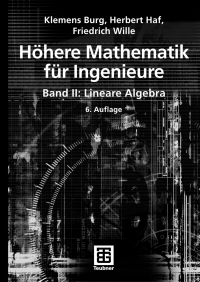 Cover image: Höhere Mathematik für Ingenieure Band II 6th edition 9783835102422