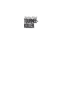 Cover image: Tourneekoller 1st edition 9783899777833