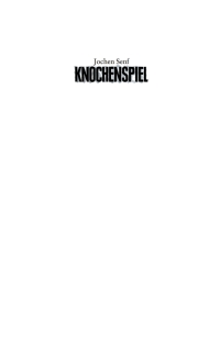 Cover image: Knochenspiel 1st edition 9783899777635