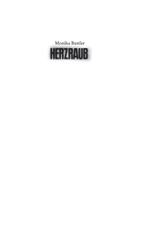 Imagen de portada: Herzraub 1st edition 9783899776140