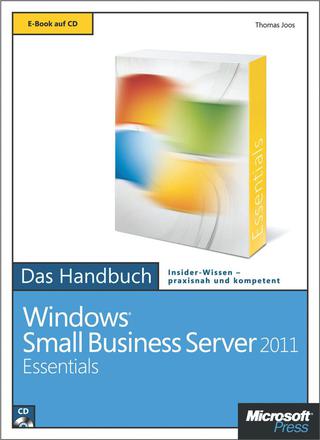 Cover image: Microsoft Windows Small Business Server 2011 Essentials - Das Handbuch 1st edition 9783866451483