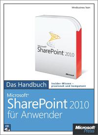 Cover image: Microsoft SharePoint 2010 für Anwender - Das Handbuch 1st edition 9783866451377