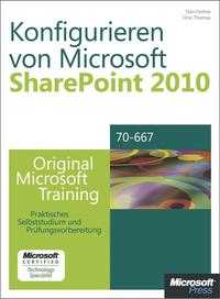 Cover image: Konfigurieren von Microsoft SharePoint 2010 - Original Microsoft Training für Examen 70-667 1st edition 9783866459670