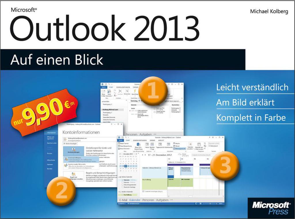Microsoft Outlook 2013 auf einen Blick 1st Edition