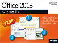 Cover image: Microsoft Office 2013 auf einen Blick 1st edition 9783866458819