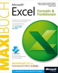 Cover image: Microsoft Excel: Formeln & Funktionen - Das Maxibuch, 3., aktualisierte und erweiterte Auflage: Einführung in die Nutzung von Formeln und Funktionen 1st edition 9783866452350