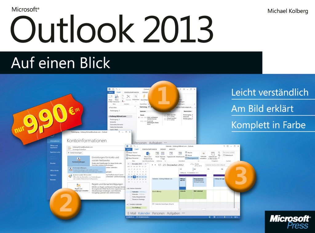 Microsoft Outlook 2013 auf einen Blick 1st Edition