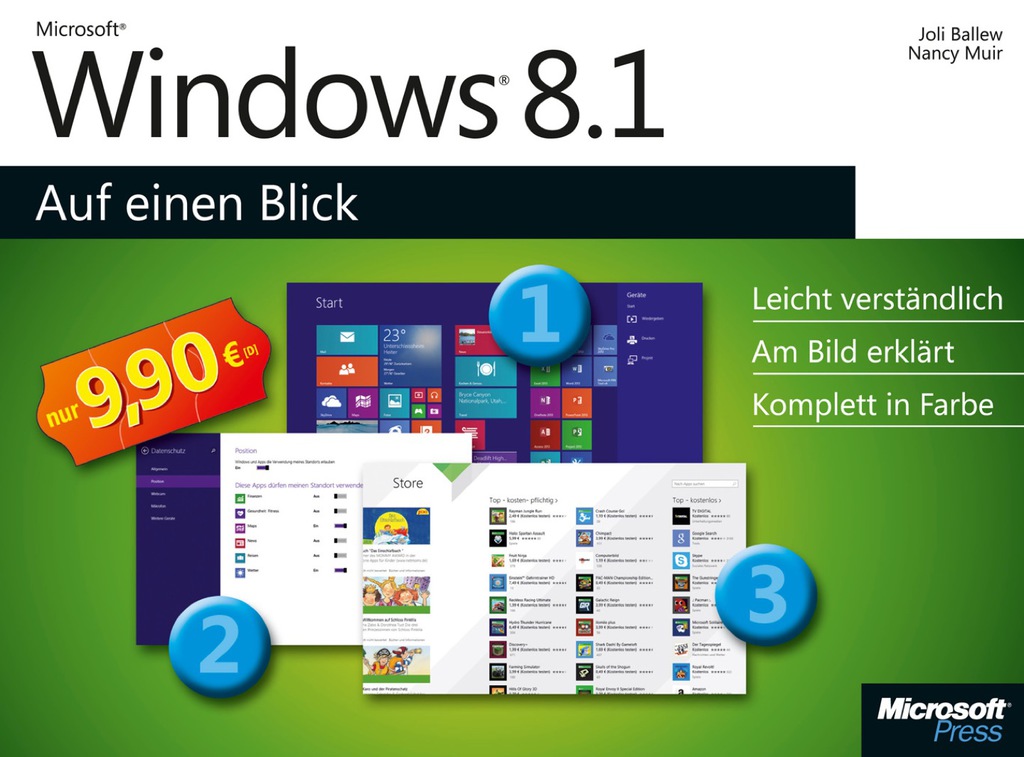 Microsoft Windows 8.1 auf einen Blick 1st Edition