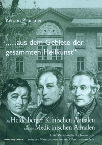 Imagen de portada: "Aus dem Gebiete der gesammten Heilkunst..." 9783825504816