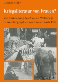 Titelbild: Kriegsliteratur von Frauen? 9783825506223