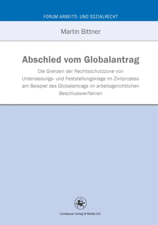 Imagen de portada: Abschied vom Globalantrag 9783862262465