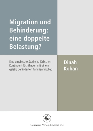 Imagen de portada: Migration und Behinderung: eine doppelte Belastung? 9783862260447