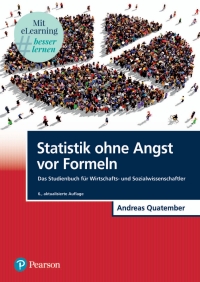 صورة الغلاف: Statistik ohne Angst vor Formeln 6th edition 9783868944105