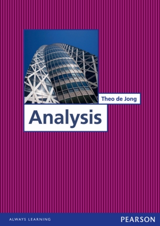 صورة الغلاف: Analysis 1st edition 9783868941128